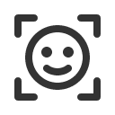 иконка scan smiley, scan, smiley, смайлик