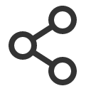 иконки share network, share, network, интернет