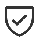 иконка shield check, shield, щит, check, галочка