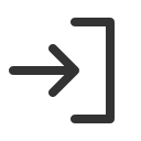 иконка sign in, sign, in, увеличить