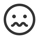 иконка smiley nervous, smiley, смайлик, nervous