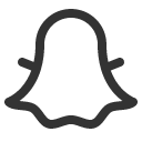 иконка snapchat logo, snapchat, logo
