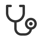 иконки stethoscope, стетоскоп