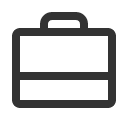 иконки suitcase simple, suitcase, кейс, simple