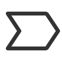 иконка tag chevron, tag, тег, chevron