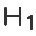 иконка text h one, text, текст, one, гугл плюс