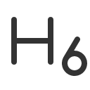 иконки text h six, text, текст, six