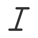 иконки text italic, text, текст, italic, курсив