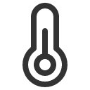 иконки thermometer simple, thermometer, термометр, simple