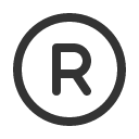 иконки trademark registered, trademark, registered