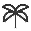 иконки tree palm, tree, palm, пальма