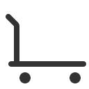 иконки trolley, багаж