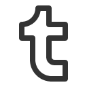 иконка tumblr logo, tumblr, logo