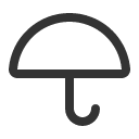 иконки umbrella simple, umbrella, зонт, simple