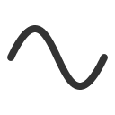иконки wave sine, wave, sine