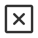 иконки x square, square