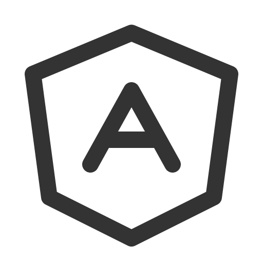 иконка angular logo, angular, logo,