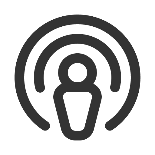 иконка apple podcasts logo, apple, podcasts, logo,