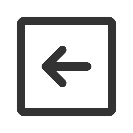 иконка arrow square left, arrow, стрелка, square, left,