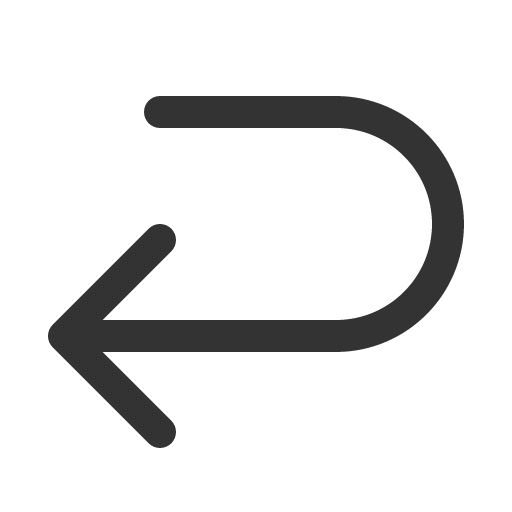 иконка arrow u down left, arrow, стрелка, down, left,