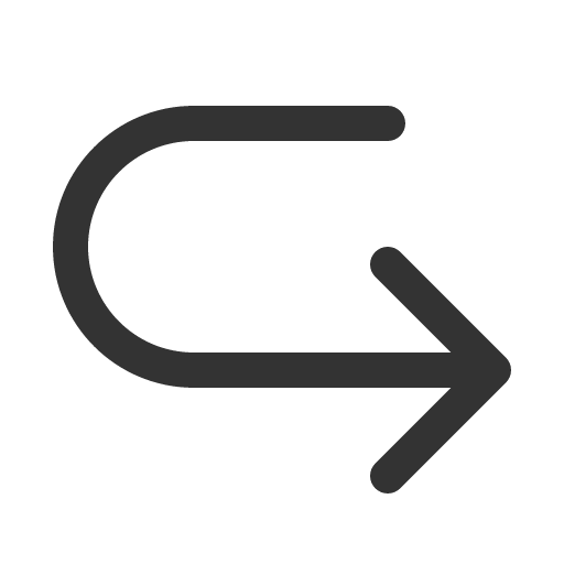 иконка arrow u down right, arrow, стрелка, down, right,
