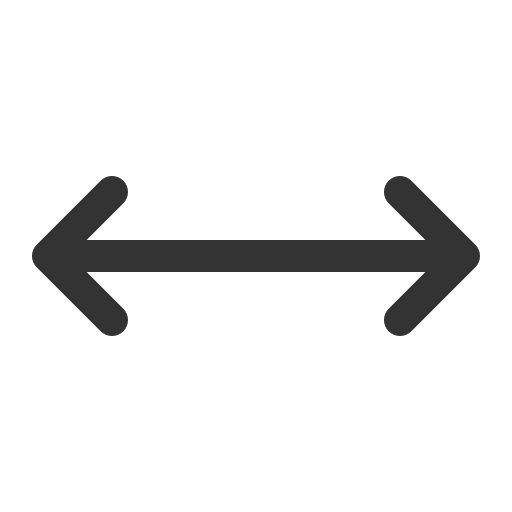 иконка arrows horizontal, arrows, horizontal, документ,