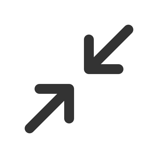 иконка arrows in simple, arrows, in, увеличить, simple,