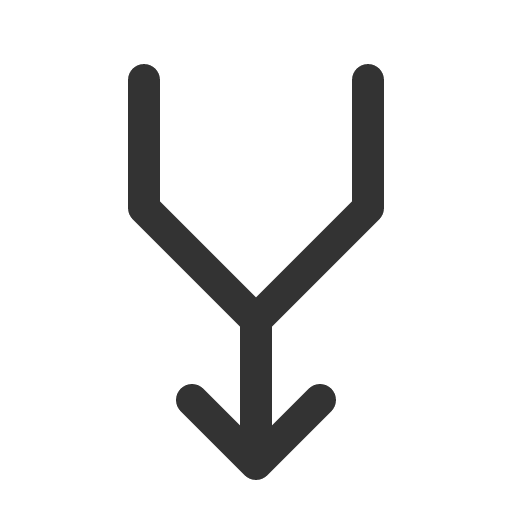 иконка arrows merge, arrows, merge, стрелка,