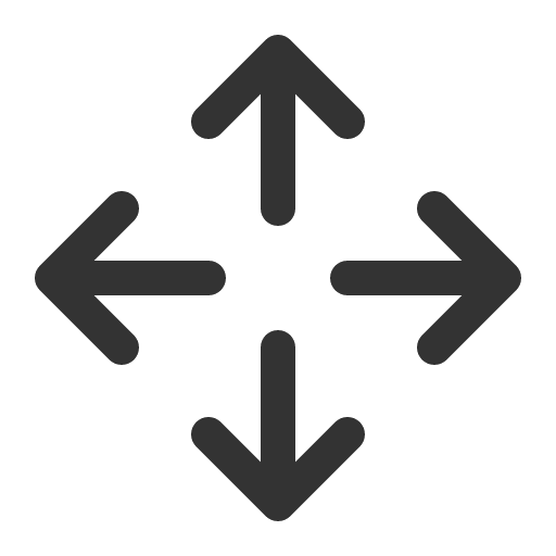 иконка arrows out cardinal, arrows, out, cardinal,