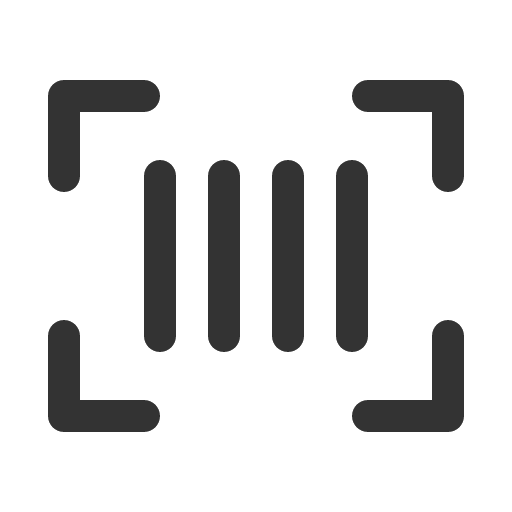 иконка barcode, штрих код,