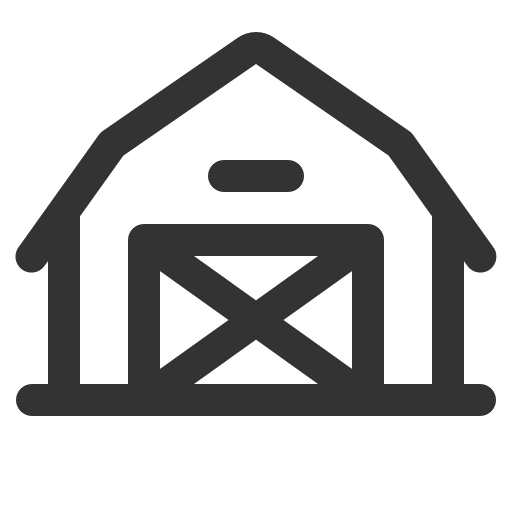 иконка barn, сарай,