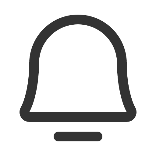 иконка bell simple, bell, колокольчик, simple,