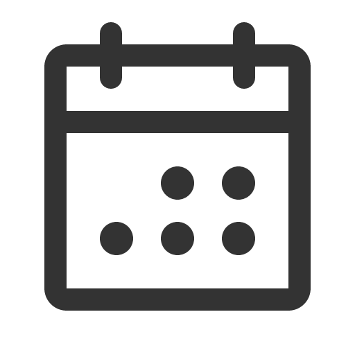 иконка calendar dots, calendar, календарь, dots,