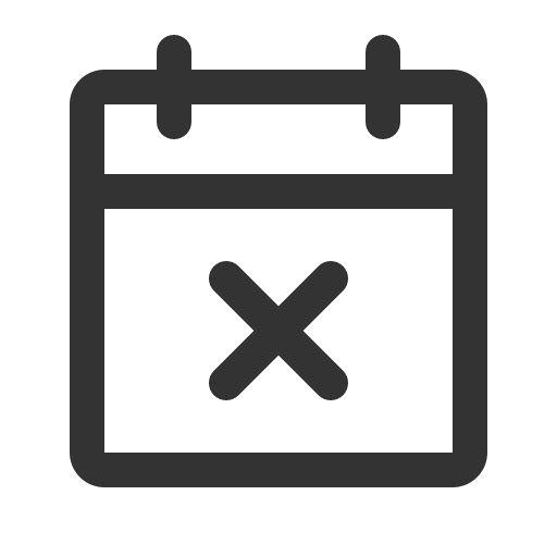 иконка calendar x, calendar, календарь,