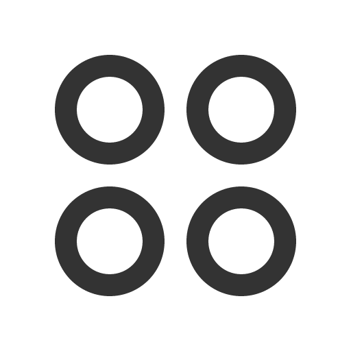 иконка circles four, circles, four,