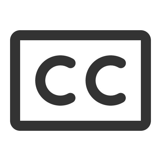иконка closed captioning, closed, captioning,