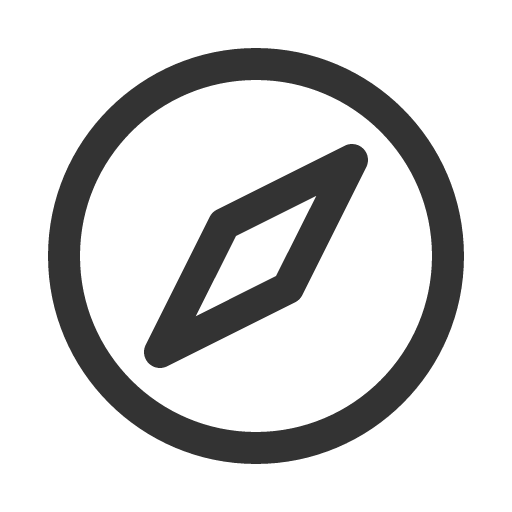 иконка compass, компас,
