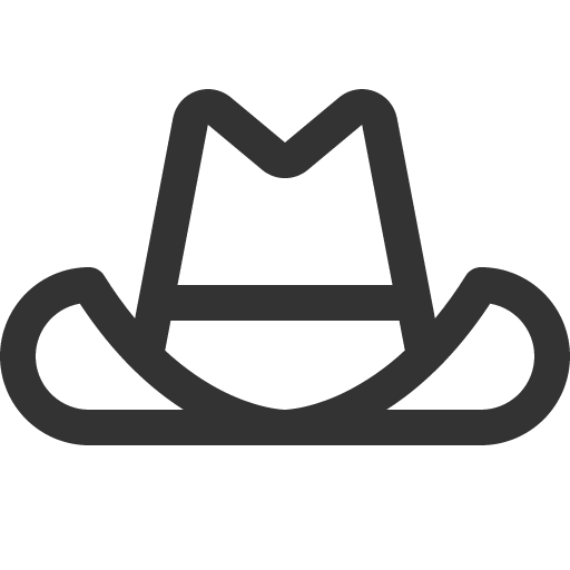 иконка cowboy hat, cowboy, hat, шляпа,