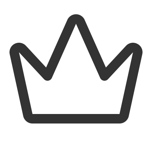 иконка crown simple, crown, корона, simple,
