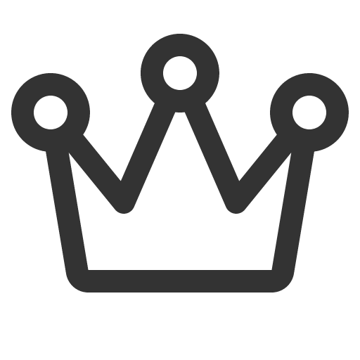 иконка crown, корона,