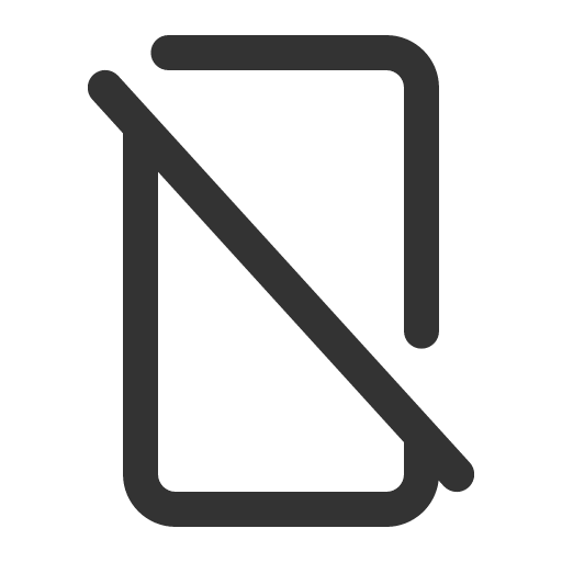 иконка device mobile slash, device, mobile, телефон, slash,