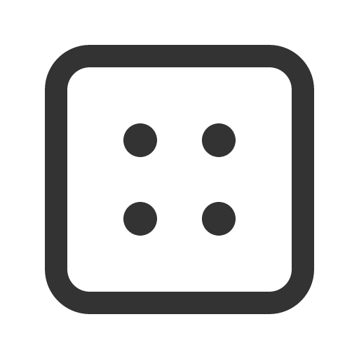 иконка dice four, dice, игральная кость, four,