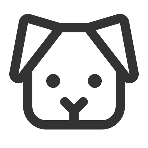 иконка dog, собака,