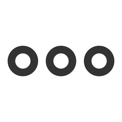 иконка dots three, dots, three,