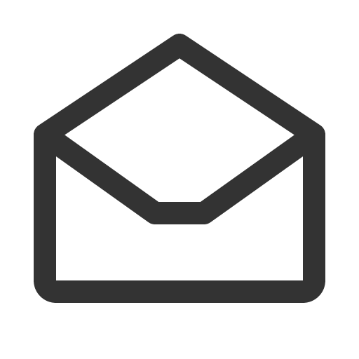 иконка envelope simple open, envelope, конверт, simple, open,