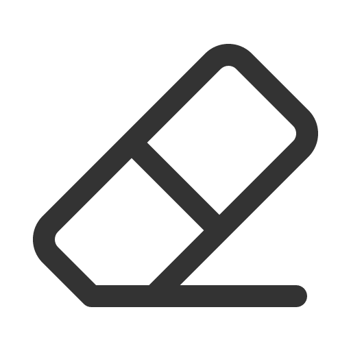 иконка eraser, ластик,