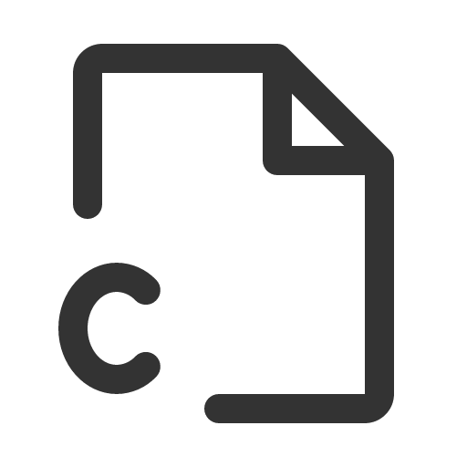 иконка file c, file, файл,