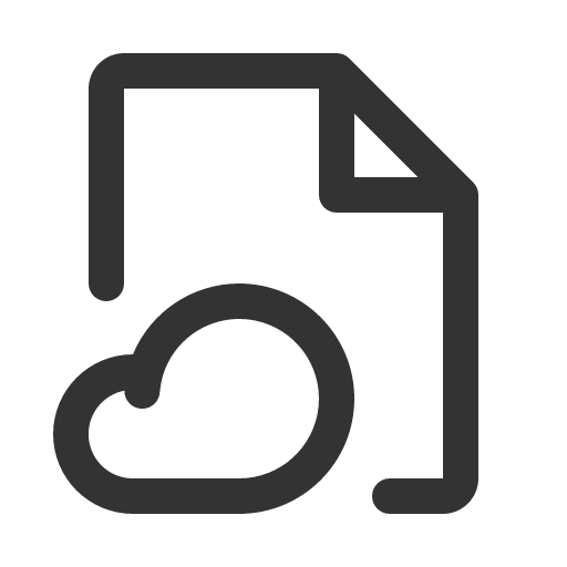 иконка file cloud, file, файл, cloud, облако,