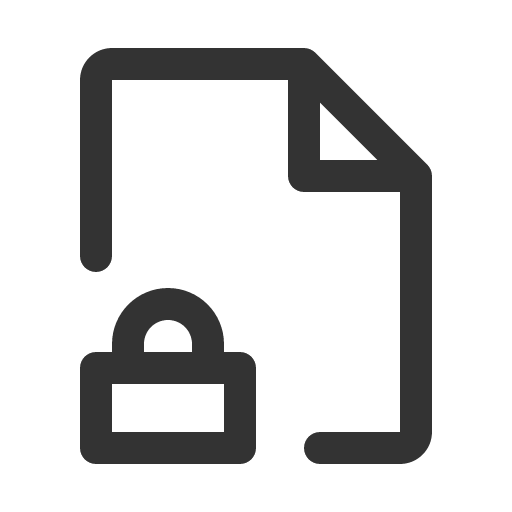 иконка file lock, file, файл, lock, замок,