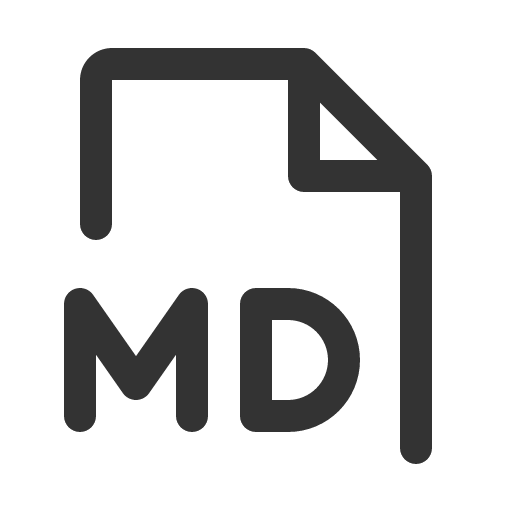 иконка file md, file, файл, md,